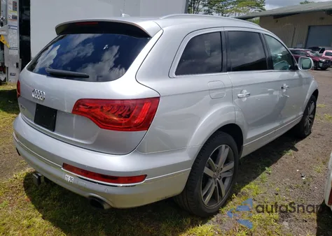 2013 Audi Q7 Premium Plus from USA, damaged, VIN WA1LGAFE3DD007728